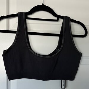 NikeSkims Ribbed seamless Micro Scoop Bra, Size XL